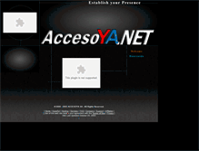 Tablet Screenshot of accesoya.net